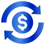 revenue card icon four